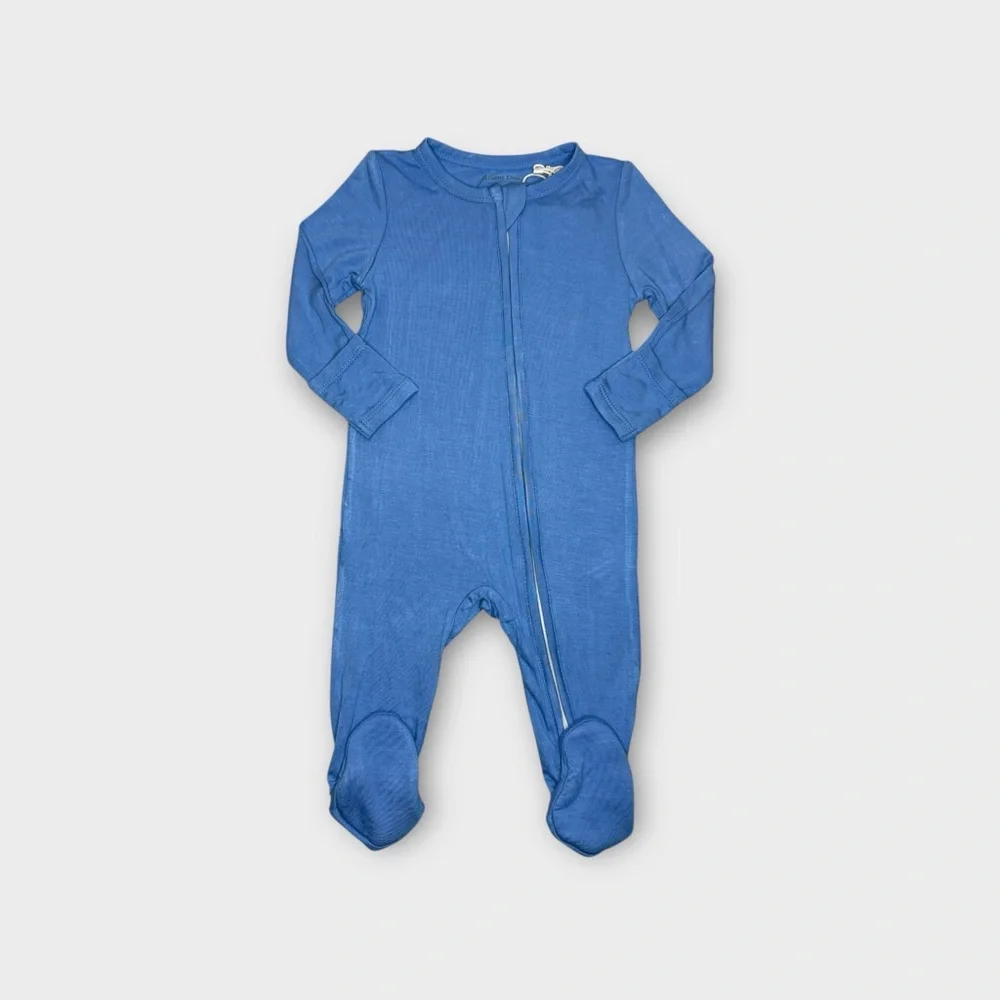 Angel Dear Bamboo Blue Footie Sleeper